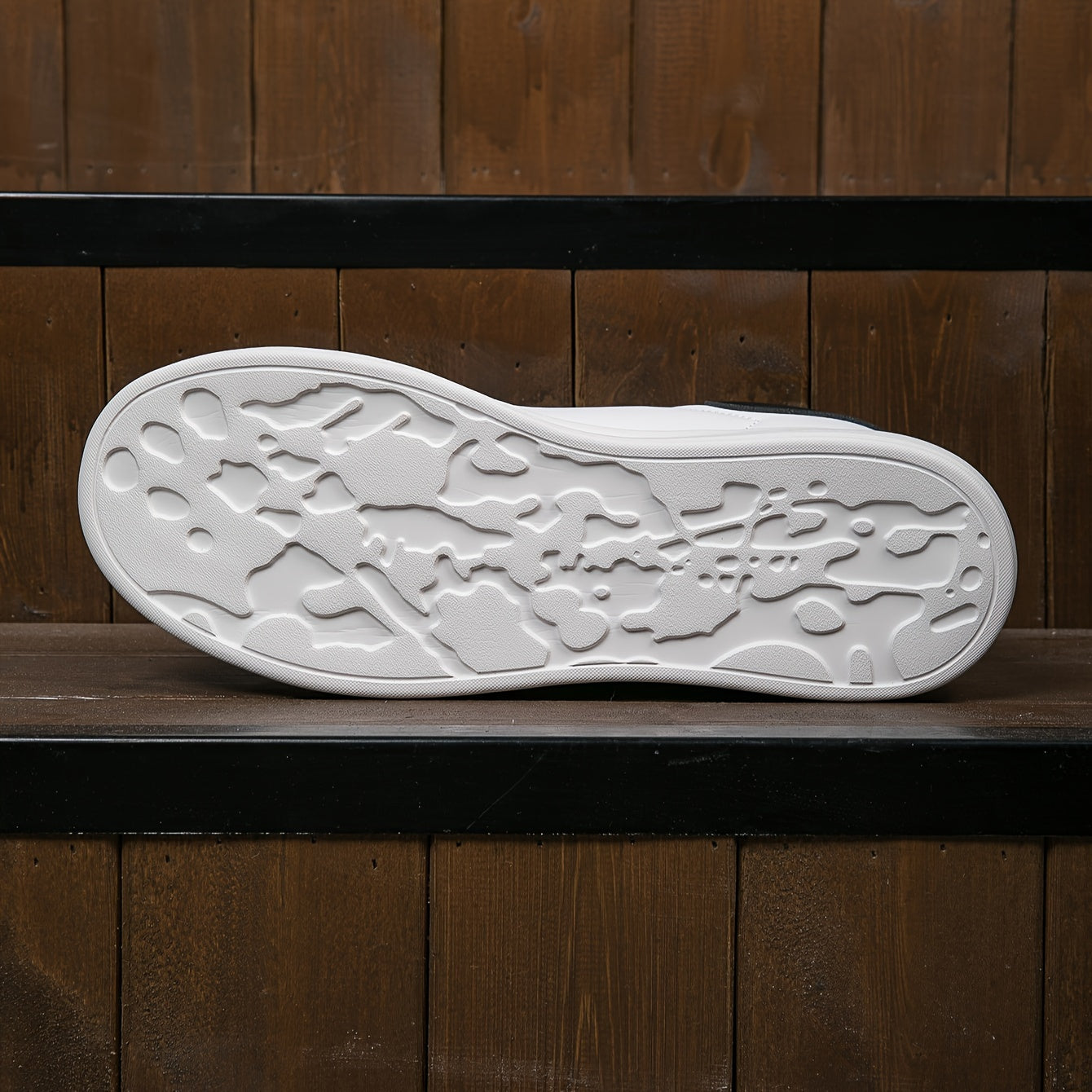 Women’s White Leather Sneakers – Casual Minimalist Comfortable Shoes