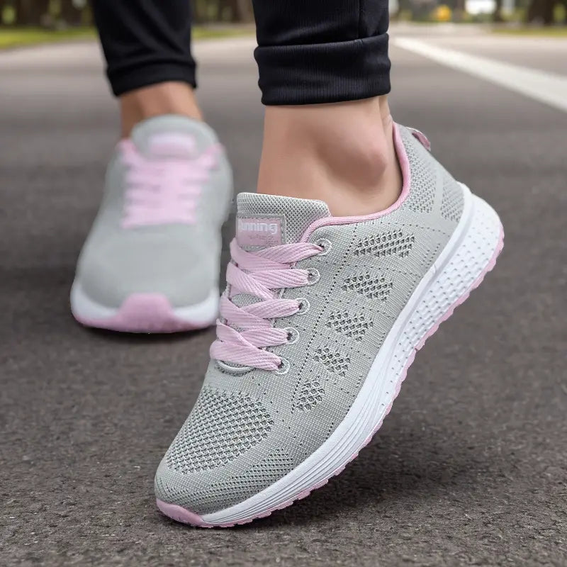 Orthopedic Walking Shoes for Women – Lightweight, Breathable, Arch Support Sneakers for All-Day Comfort