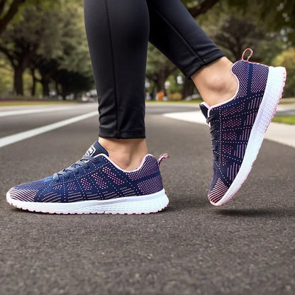 Orthopedic Walking Shoes for Women – Lightweight, Breathable, Arch Support Sneakers for All-Day Comfort