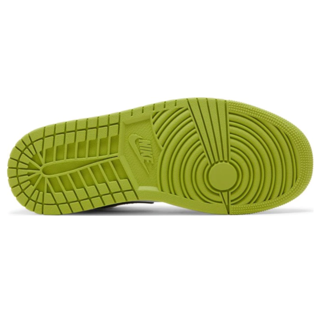 Air Jordan 1 Low Snakeskin Vivid Green