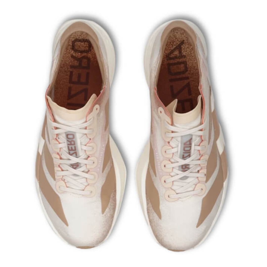 Adidas Adizero Adio Pro 4 Chalk White Warm Sandstone- JR6359