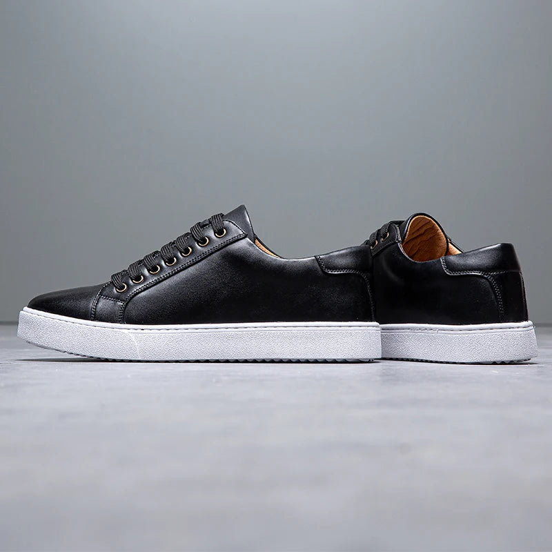 Men’s Comfortable Leather Sneakers