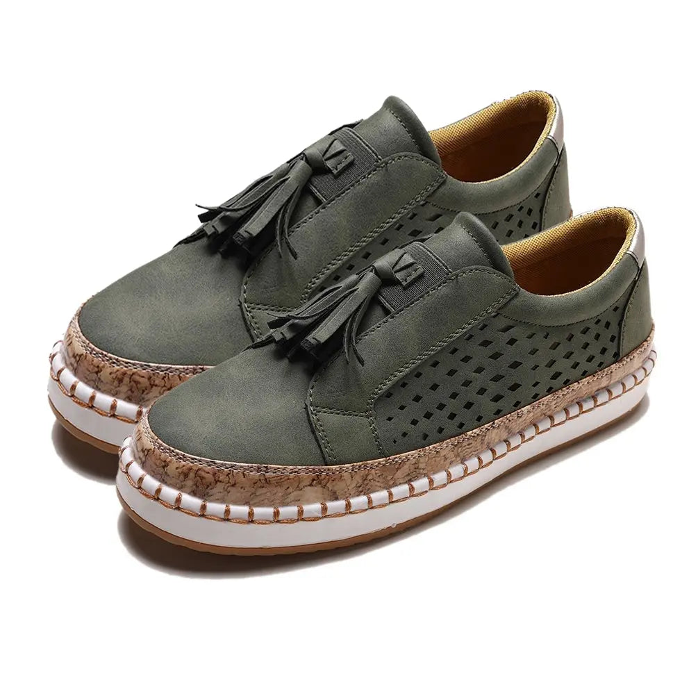 Women’s Breathable Comfy Sneakers for Summer – Lightweight Casual Walking Shoes